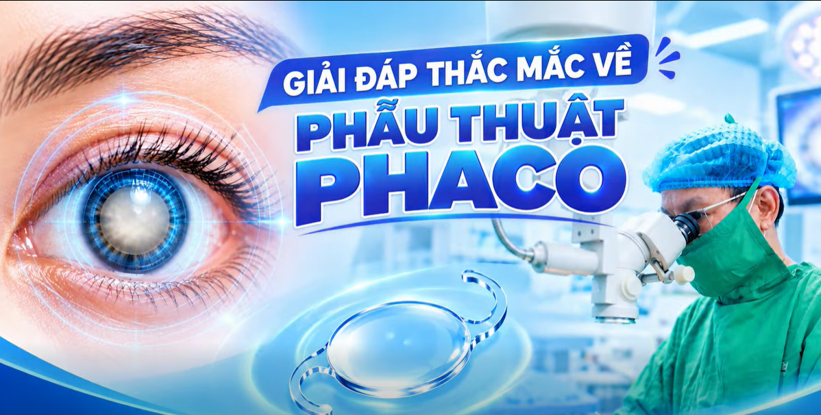 BÁC SĨ GIẢI ĐÁP: MỔ PHACO CÓ ĐAU KHÔNG?